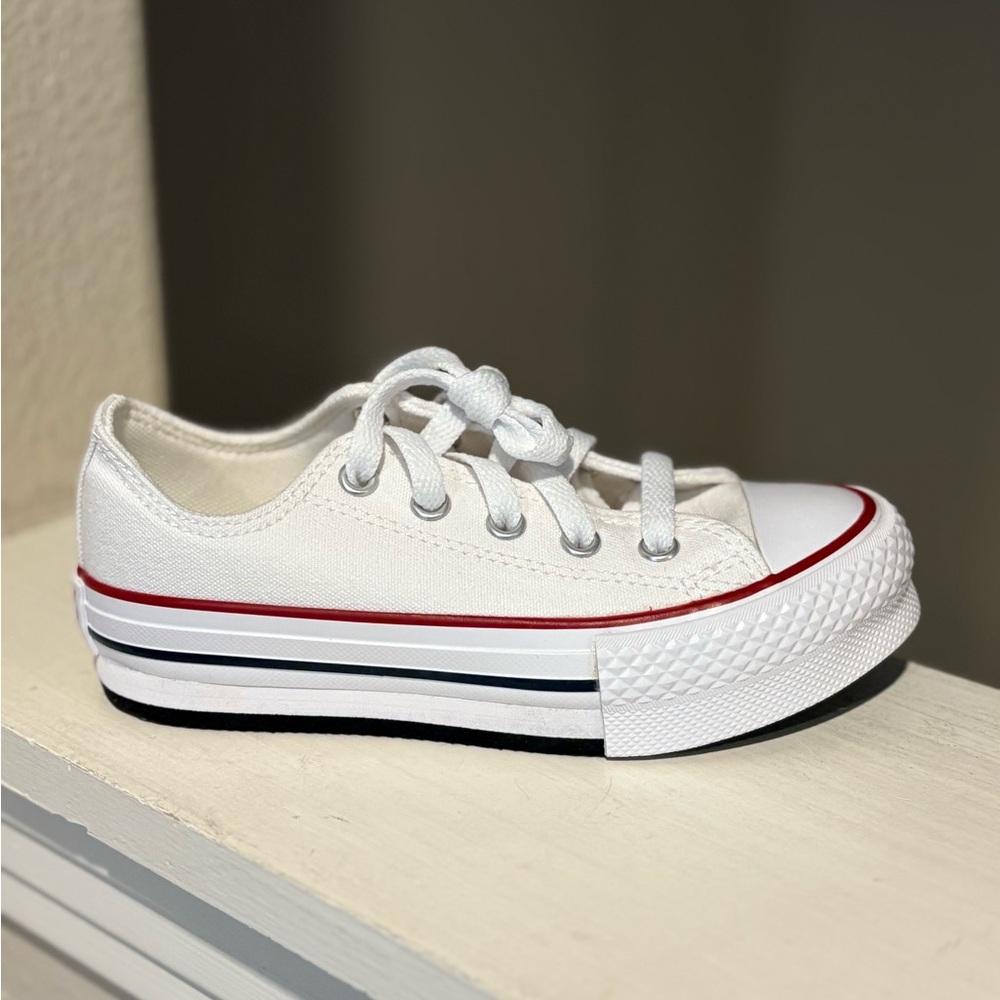 Converse Kids Chuck Taylor All Star Eva Lift Canvas Platform OX, Kid Youth Sz 1Y - Picture 2 of 9